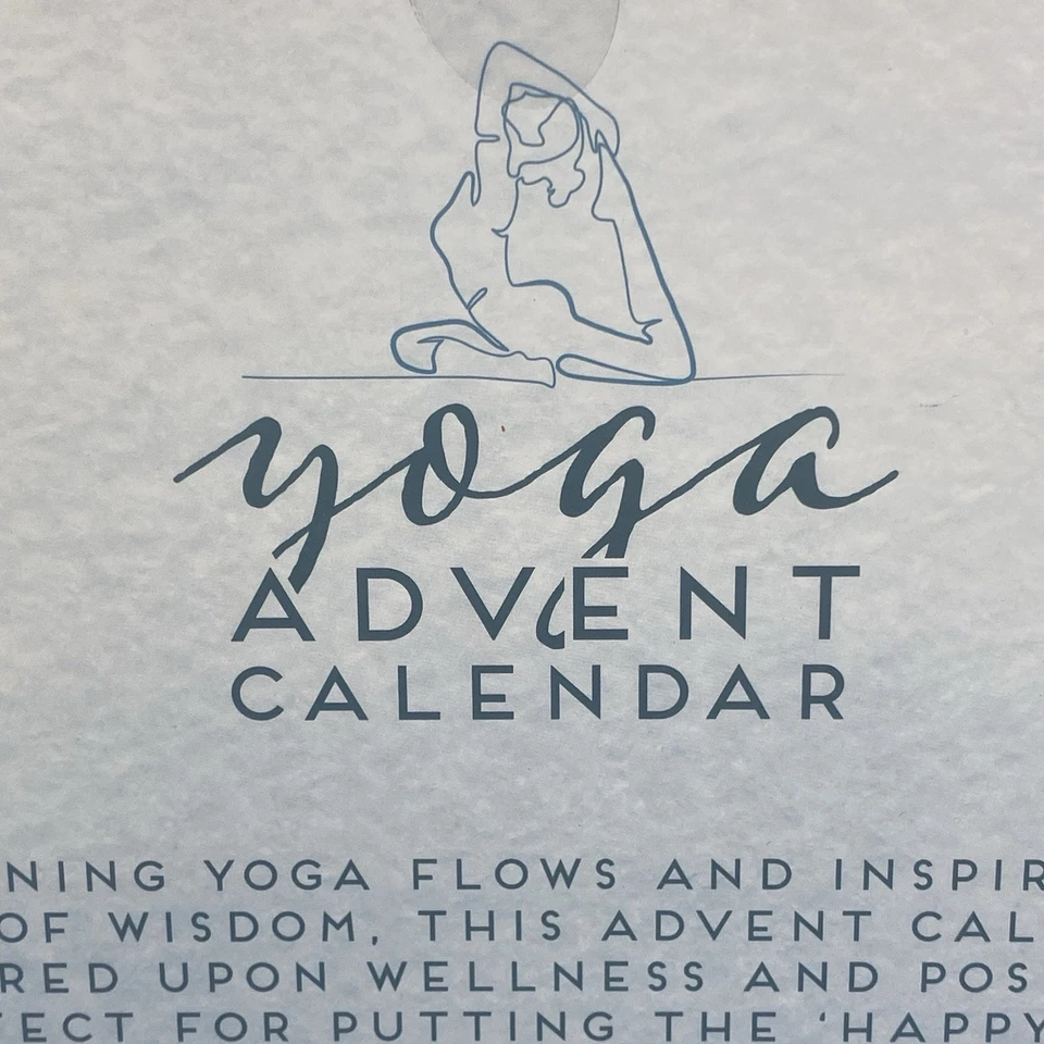 NEW YOGA Advent Calendar 24 Day Christmas Countdown Motivational Quotes / Flows - Image 2 of 2
