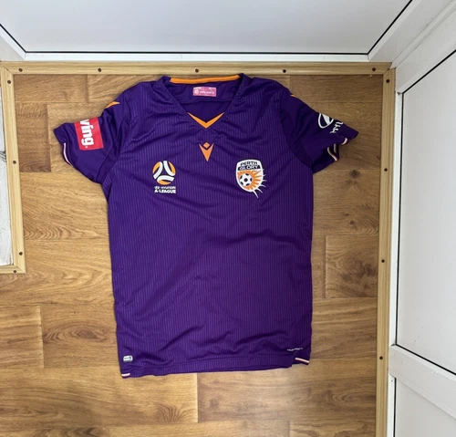 PERTH GLORY 2020 2021 AWAY FOOTBALL SHIRT MACRON JERSEY SIZE XXL