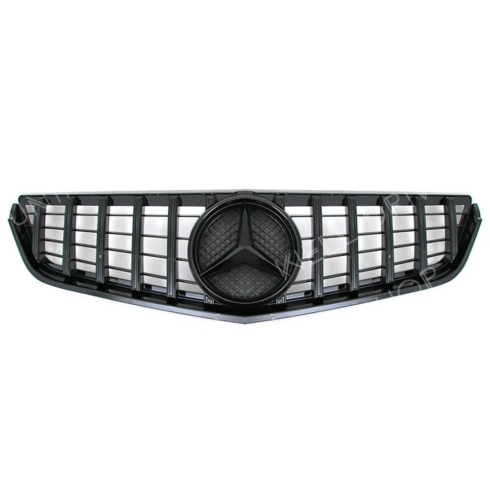 Glossy Black Grille For Mercedes Benz E-Class Coupe 2D 09-13 E250 E350 E500 E550 Foto 2 de 4