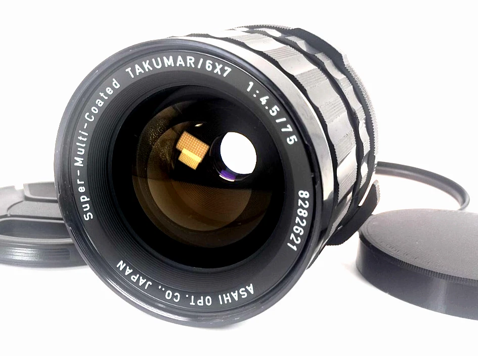 ペンタックス PENTAX SMC TAKUMAR 6x7 75mm F4.5 EXC+3】Pentax SMC takumar 6x7 75mm F4.5 MF Lens for 6x7 67 II From