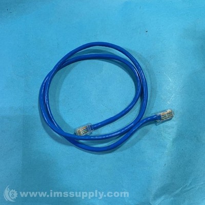 Commodity Cables 6CMR234B0 CAT 6E Cable, 600 MHz, Blue USIP