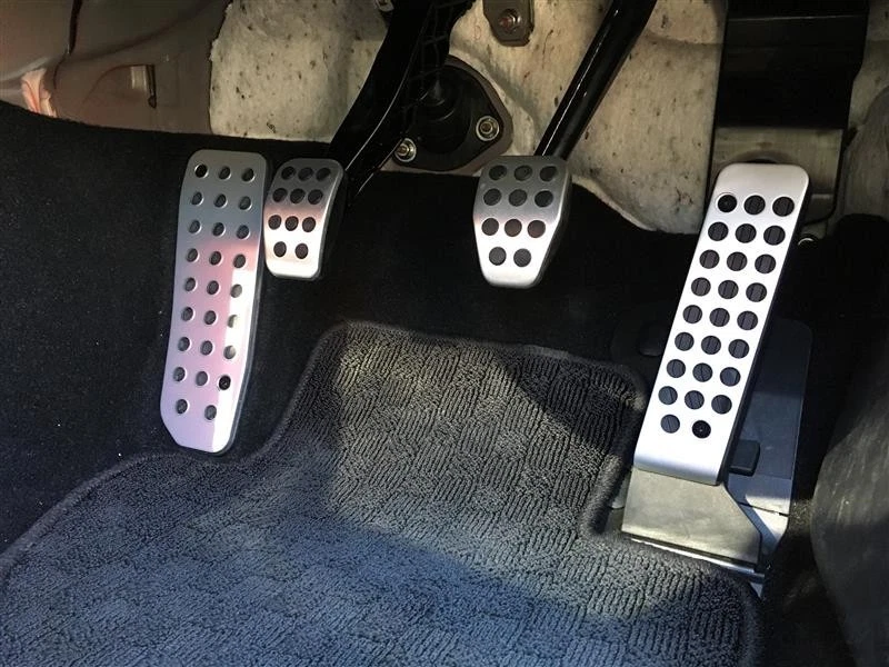 Juego de pedal y reposapiés de aluminio MAZDA MX-5 MX5 MIATA ND ROADSTER ND5RC genuino OEM Foto 4 de 4