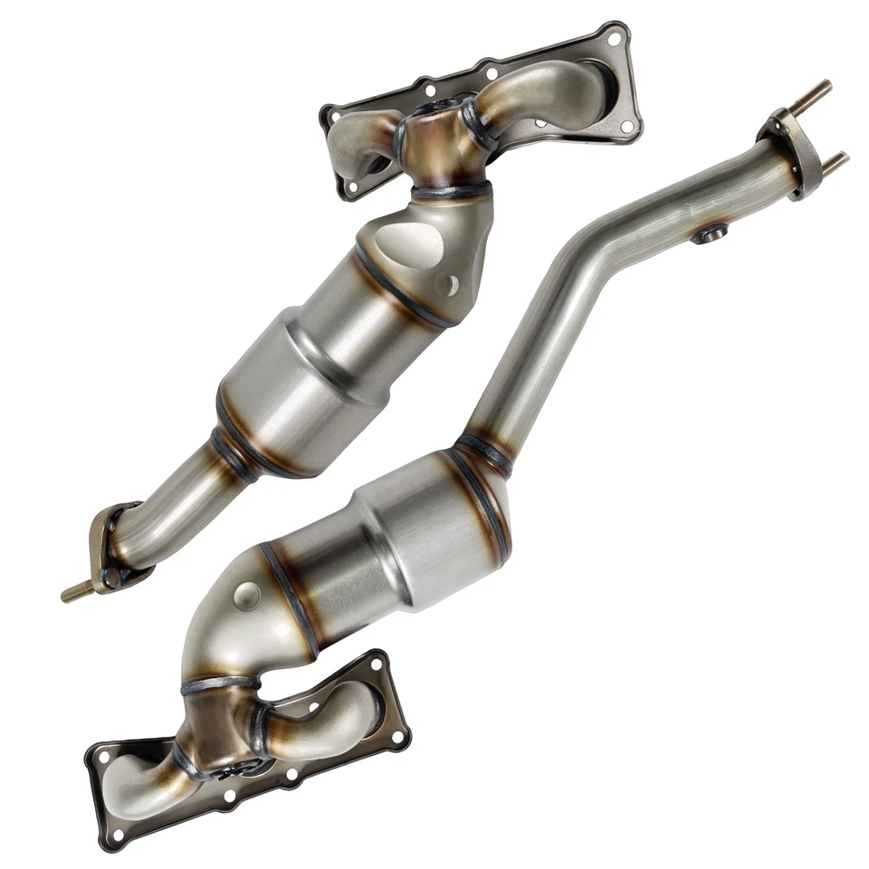 Front and Rear Manifold Catalytic Converters For 2007-2012 BMW 328i 3.0L EPA Foto 2 de 4