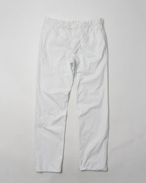 Men Tom Ford Trousers White Cotton 34 / L / 50