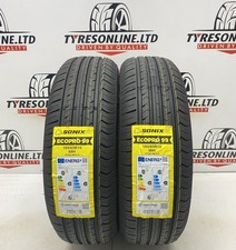 2 X 185 65 15 SONIX 185/65R15 88H M+S BRAND NEW PERFORMANCE TYRES 1856515