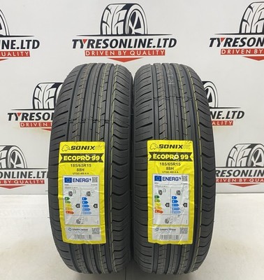 2 X 185 65 15 SONIX 185/65R15 88H M+S BRAND NEW PERFORMANCE TYRES