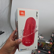 New  Sealed JBL FLIP 7 Portable Waterproof Bluetooth Speaker Red Free Shipping