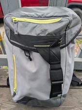 Oakley Rolltop Backpack Gray Lime Laptop Trav...
