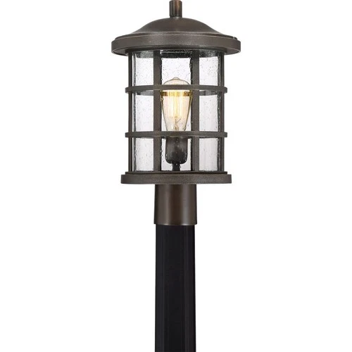 Quoizel Lighting - One Light Outdoor Post Mount - Outdoor Lantern - Crusade - - Picture 1 of 4