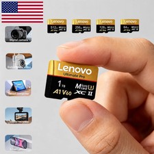 LENOVO 1TB 512GB 256GB 128GB Micro TF SD Card High Speed Class Flash Memory*