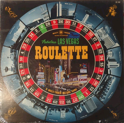 Fabulous Las Vegas Roulette Multi-Track Record Game Vinyl Album SEALED free shpg