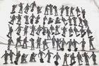 Vintage Marx Playset Battleground WW II German Soldiers 60 + Soldiers