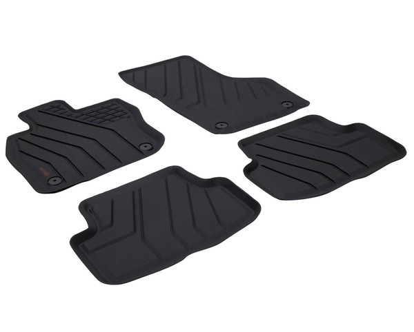 Aurado Gummimatten Premium Passend FüR Vw Golf 8 Viii Etsi Gummi FußMatten 3D-image