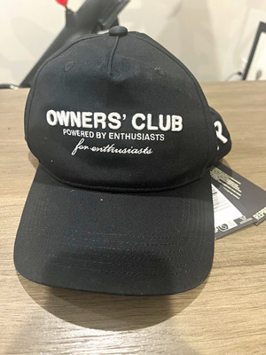 Represent Owners Club Hat Black Snapback Powered for Enthusiasts Rare NWT!!!