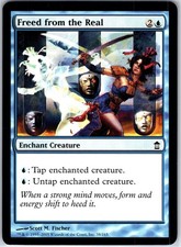 Freed from the Real 38 C Saviors of Kamigawa Magic the Gathering MTG LP