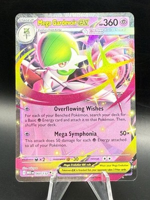 Mega Gardevoir ex 60/132 Double Rare Mega Evolution English