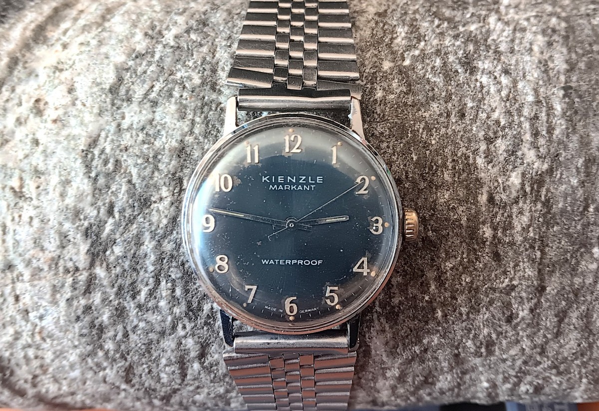 Vintage wristwatch, Kienzle markant, mechanical watch, wind up