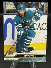 2023-24 Upper Deck Extended #616 Jan Rutta - San Jose Sharks 10/10