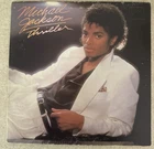 MICHAEL JACKSON THRILLER - RARE BACK COVER ERROR VINYL RECORD QE 38112 1st PRESS