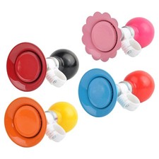 Kids Bike Horn Bike Squeeze Horn Metal Clear Sound Trumpet for 22mm Handlebar