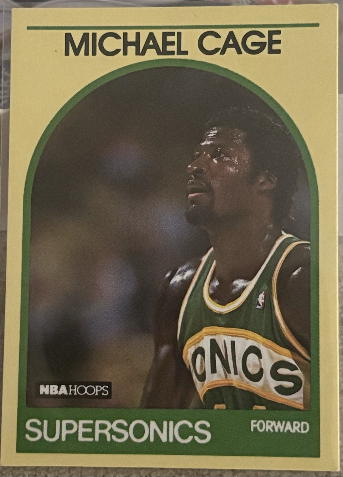 1989-90 NBA Hoops Superstars - Michael Cage #92