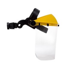 Browguard with Clear Visor, Size: One Size, Colour: Clear, PW91CLR Portwest