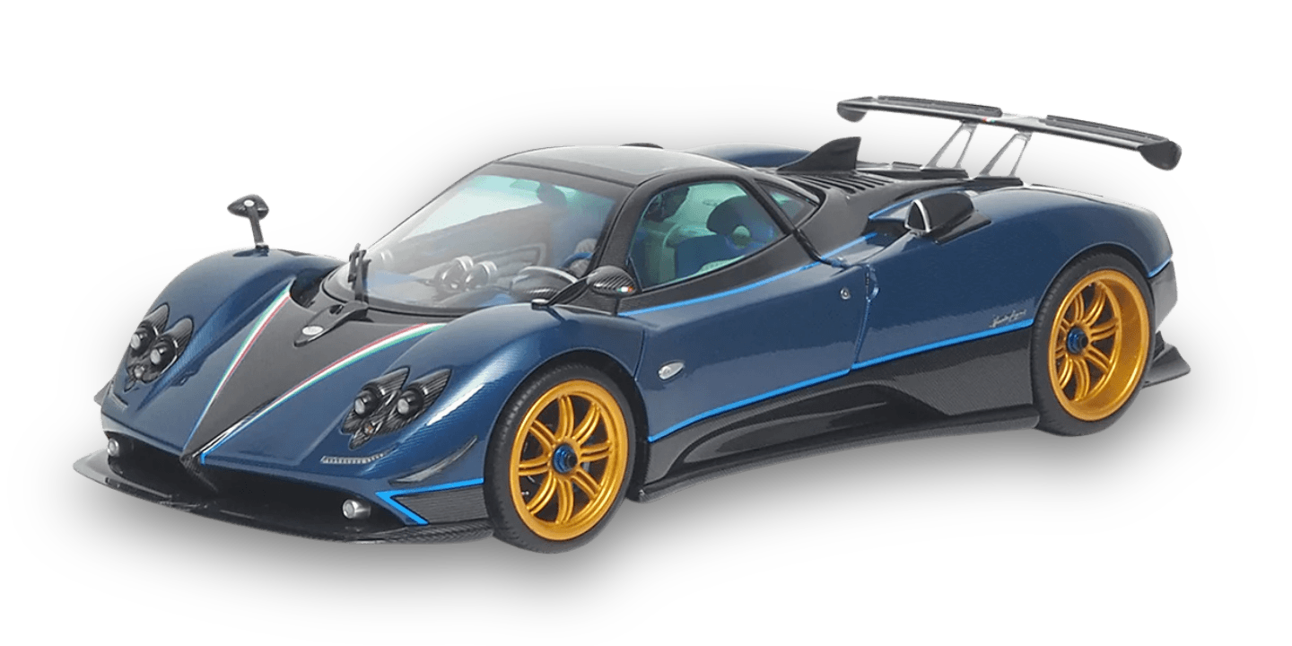 Almost Real 1:18 PAGANI ZONDA TRICOLORE BLUE METALLIC 2010 Modell - 850620001