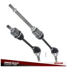 Front Left & Right Set CV Axle Shaft For Nissan Rogue 2.5L 08-2015 FWD Automatic
