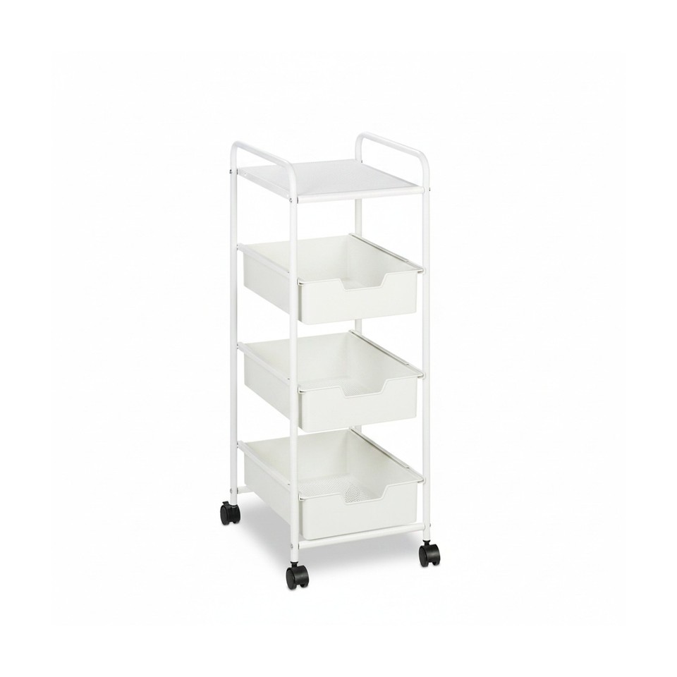 Desserte cuisine Chariot service Rangement roues roulettes Meuble Accessoire