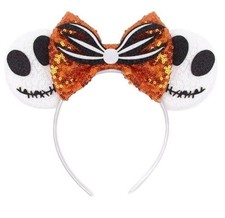 Disneyland Kids Minnie Ears Bow Halloween Disney Candy Corn Headband