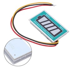 Battery Power Indicator for Vehicle Battery Voltage and Capacity Monitoring