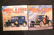 VINTAGE 2002 & 2003 MODEL A FORD SEALED CALENDARS BY HEMMINGS MOTOR NEWS