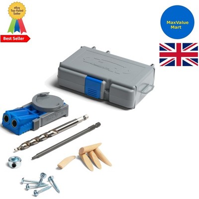 Professionelles Jr. Pocket Hole Jig System - einfache Tiefeneinstellung & tragbar