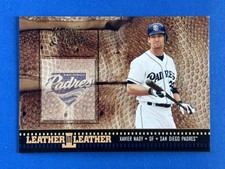 2004 Donruss Leather & Lumber Leather in Leather Xavier Nady Padres #/2499