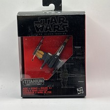 Star Wars  The Force Awakens Black Series Titanium Poe Dameron's X-Wing 12