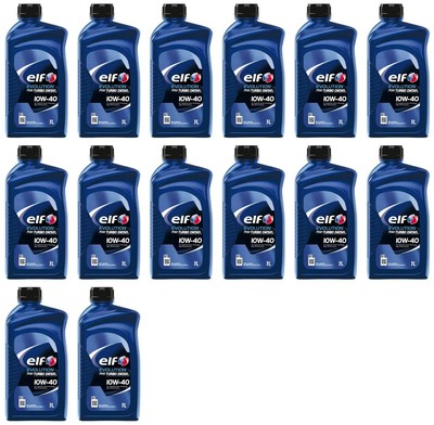 14l ELF Evolution 700 TURBO Diesel 10W-40 Motoröl A3/B4 SN/CF VW 501.01, 505.00