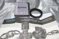 CONTAX 55mm RING METAL NEW in ORIGINAL CONTAX FACTORY BOX