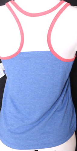 NEW Chicago Cubs New Era Blue Scoop Neck Racerback Tank Top Shirt Women's S - Picture 3 of 9