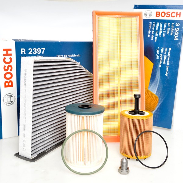 Bosch Inspektionspaket Filterset Filtersatz FüR A3 Caddy Golf Touran VW Seat-image