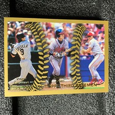 1999 Topps Gold Baseball Card #453 Castilla Jones Rolen 1998 All Topps 3rd Base