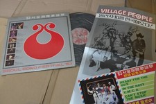 VILLAGE PEOPLE SEOUL SONG FESTIVAL LIVE 1983 KOREA LP 12" w/POSTER