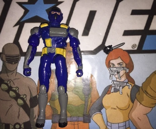 ALLEY VIPER 2004 Cobra Gl Joe Figure, Case, & Complete Accessories Lot A