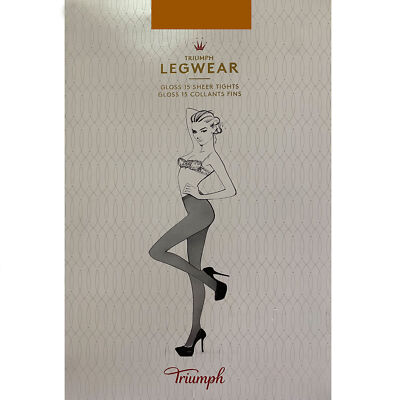 Triumph Legwear Gloss 15 Sheer Tights Strumpfhose Transparent Glänzend NEU