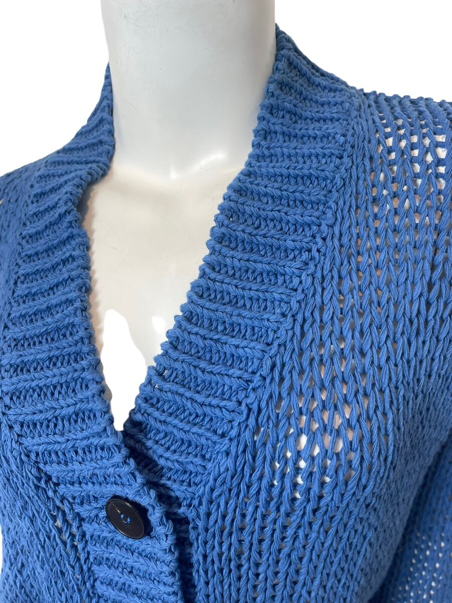 NWT Roberto Collina Boxy Cardigan in Denim Blue Size XS | eBay NWT Roberto Collina Boxy Cardigan in Denim Blue Size XS | eBay