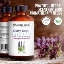 Aceite De Salvia Puro Y Natural Para Masajes Aromaterapia O Usos Dom sticos.