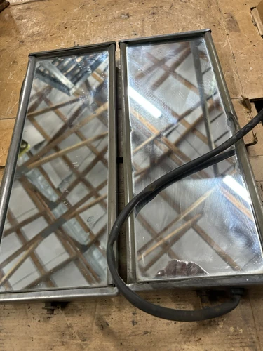 Vintage - West Coast BIG Truck Stainless Semi Mirror -16 x6 1/2"-PARTS