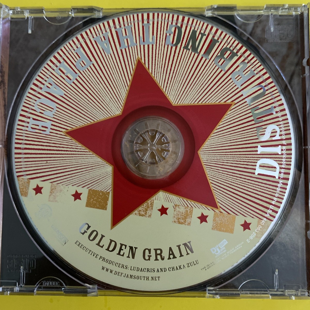 【中古】 Disturbing Tha Peace / Golden Grain ー Clean LUDACRIS PRESENTS DISTURBING THA PEACE GOLDEN GRAIN (CD 2005