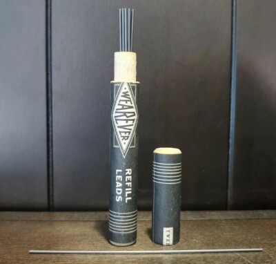 Vintage Wearever Leads (2-Pack) 1.18mm 4'' 4H Mechanical Pencil Black Refill Lead