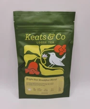 Keats & Co. Bright Star Breakfast Blend - Loose Tea - 20 Servings - Caffeinated