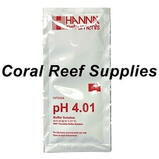 Hanna HI-70004P 2x pH 4.01 Buffer Solution Sachet 20ML PH TEST Calibration Meter